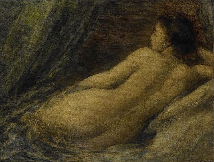 Henri Fantin-Latour Lying Naked Woman Germany oil painting art